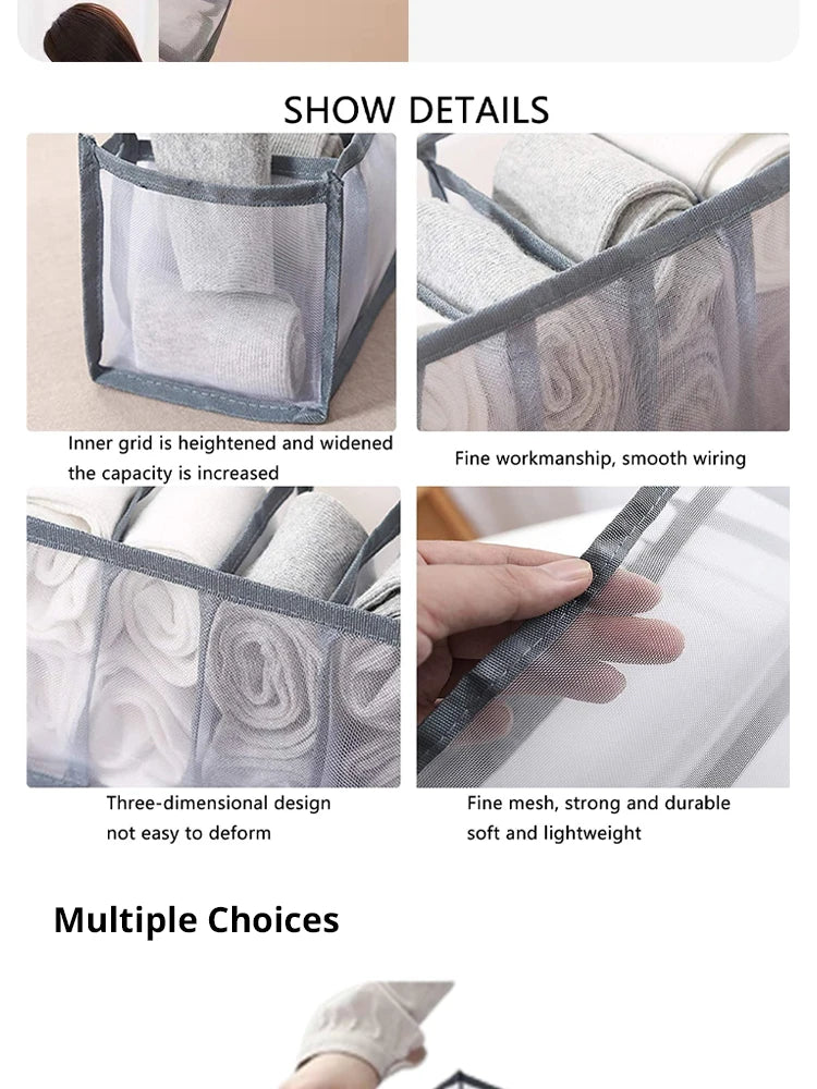 Boîtes de Rangement Transparentes Empilables
