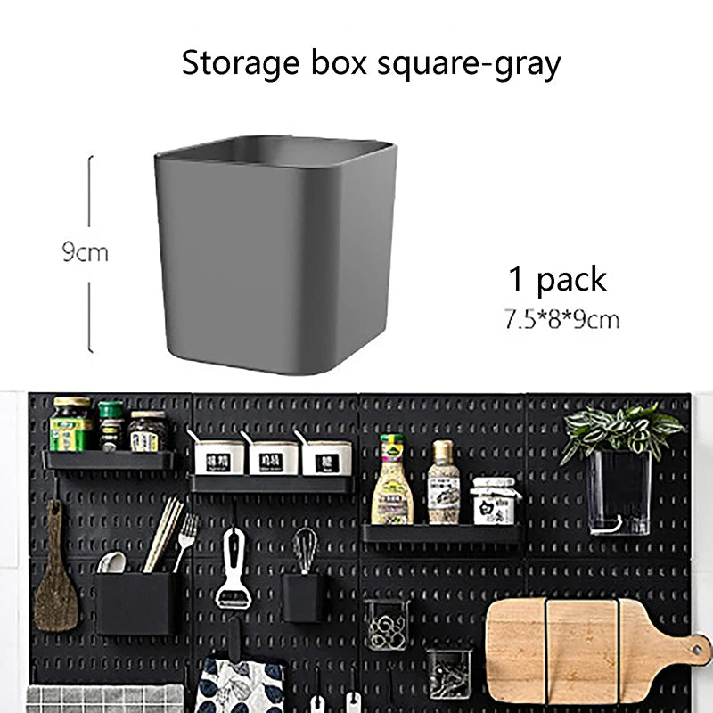 Panneau Pegboard Mural avec Accessoires