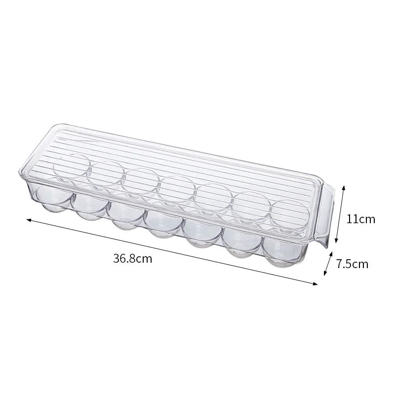 Boîte Organisatrice Frigo Transparente