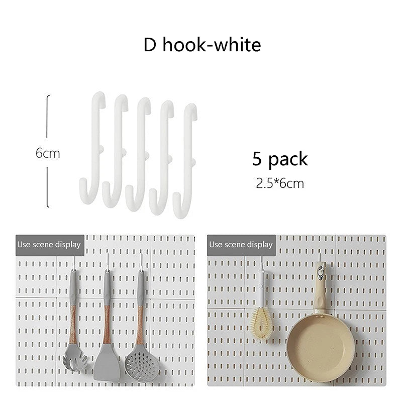 Panneau Pegboard Mural avec Accessoires