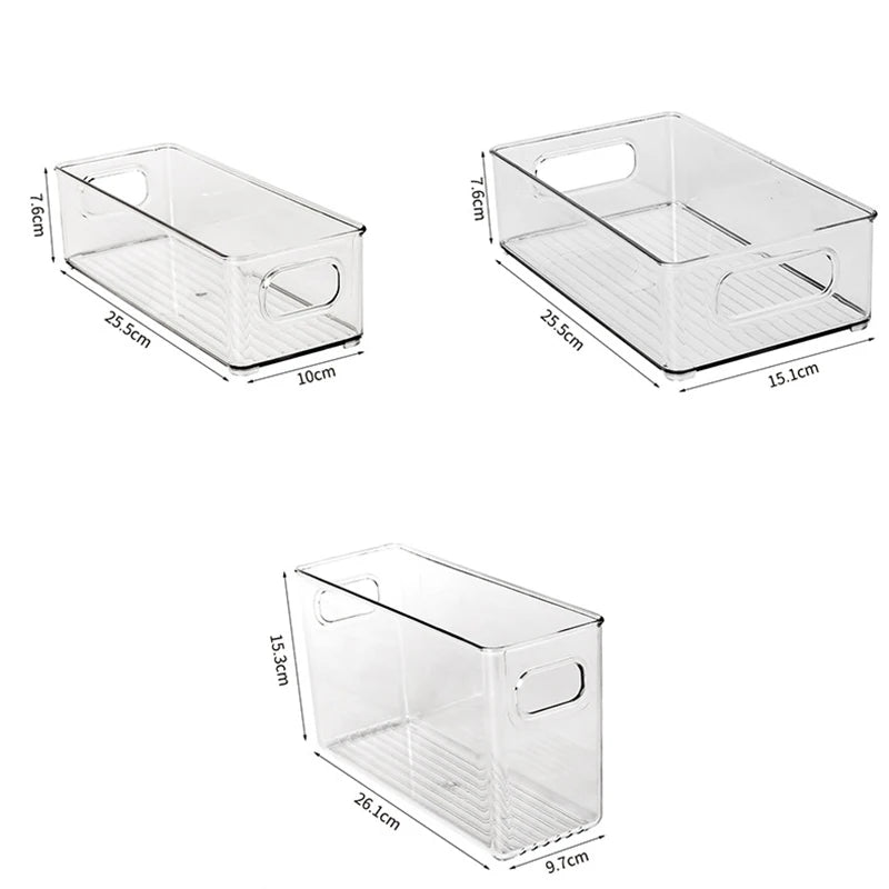 Boîte Organisatrice Frigo Transparente