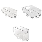 Boîte Organisatrice Frigo Transparente