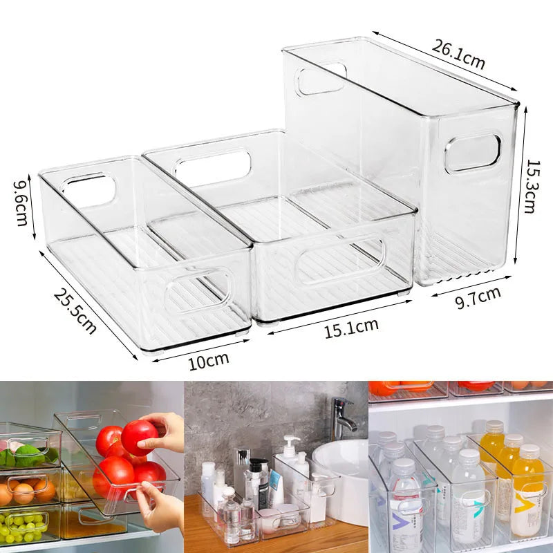 Boîte Organisatrice Frigo Transparente