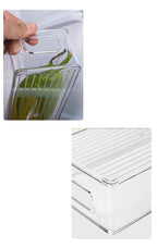 Boîte Organisatrice Frigo Transparente