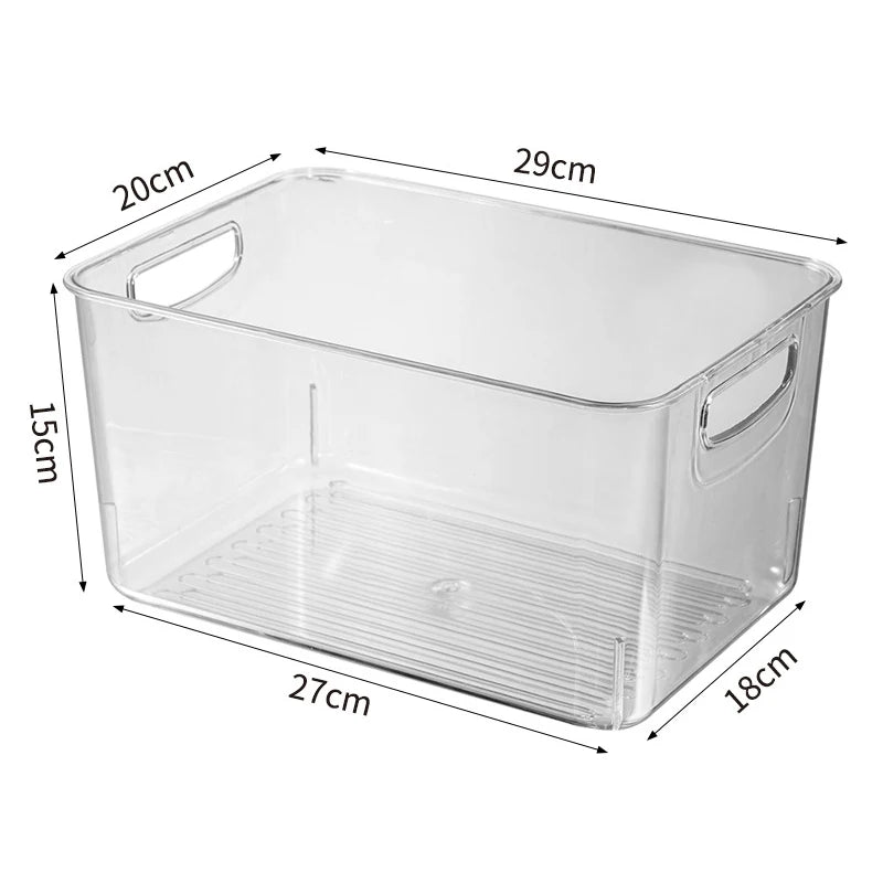 Boîte Organisatrice Frigo Transparente