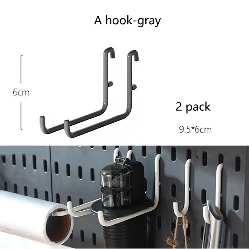 Panneau Pegboard Mural avec Accessoires