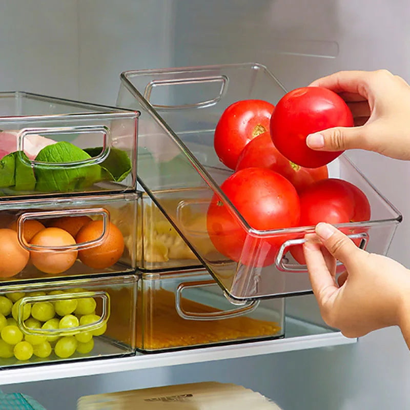 Boîte Organisatrice Frigo Transparente
